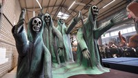 Parade karnaval Jerman itu rencananya akan digelar di akhir bulan Februari. AP Photo/Martin Meissner.