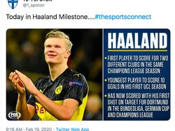 Deretan Meme Keganasan Erling Haaland