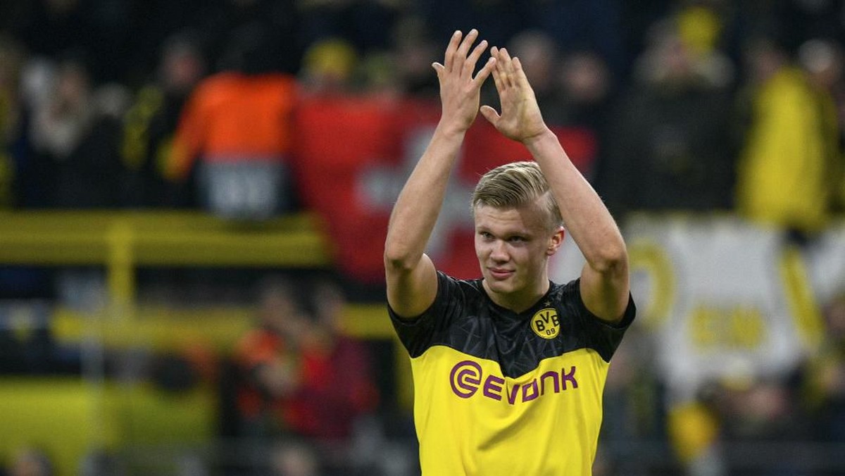 Erling Braut Haaland bersaing dengan Robert Lewandowski di daftar top scorer Liga Champions. (Foto: AFP/Ina Fassbender)