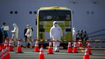 Penumpang yang Negatif Corona Mulai Turun dari Kapal Pesiar di Jepang
