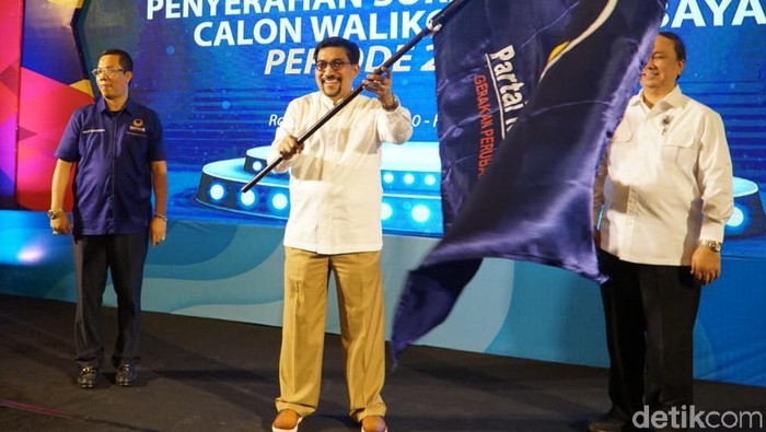 NasDem Deklarasi Dukung Mantan Ketua TKD Jatim di Pilwali Surabaya