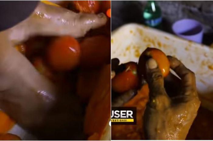 penjual makanan jorok