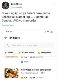 Warung Makan di Jogja Banyak yang Palsu, Triknya Pakai Nama Mirip!