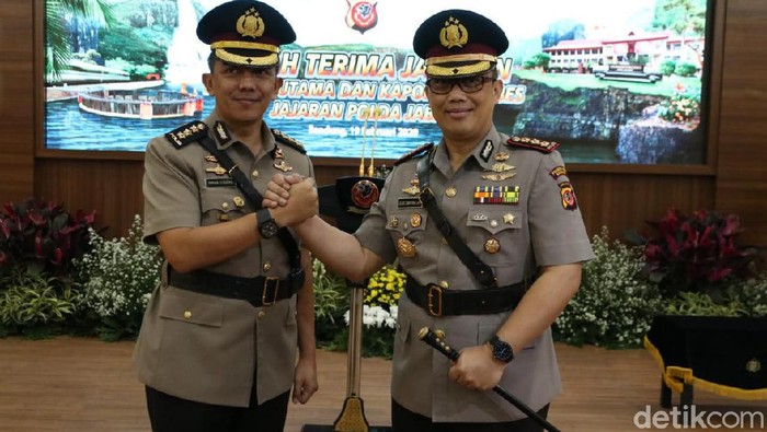 Kombes Irman Sugema (kiri) dan Kombes Ulung Sampurna (kanan)