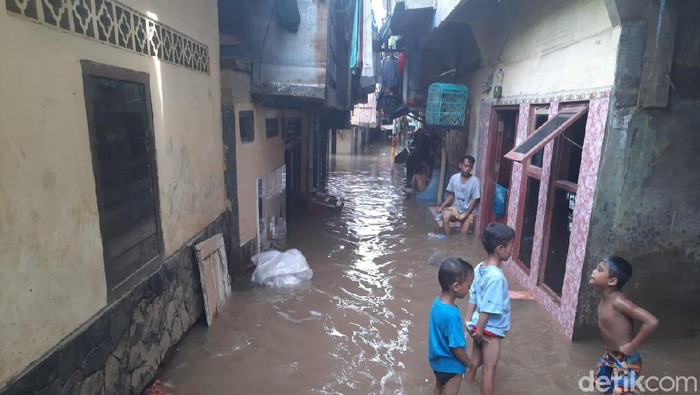 Banjir di Kebon Pala (Yogi Ernes - detikcom)
