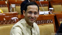 Nadiem menegaskan hal itu tak ada hubungannya dengan Kemdikbud.
