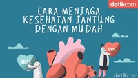 Pola makan dan gaya hidup sehat penting untuk mengurangi risiko penyakit jantung. 