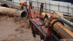 Penampakan Terkini Underpass Senen Extension