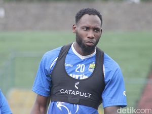 Duh, Geoffrey Castillion Malah Diare Jelang Persib Vs Persela