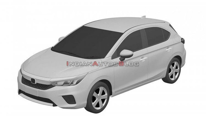 Bocoran desain Honda City versi hatchback