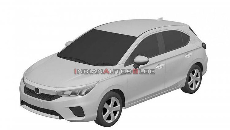 Bocoran desain Honda City versi hatchback Bocoran desain Honda City versi hatchback