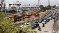 Pembangunan Underpass Senen Extension ini diketahui untuk mengurai kemacetan di kawasan tersebut.