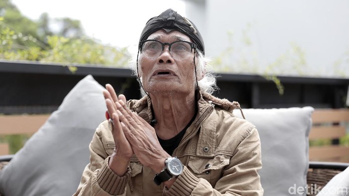 Diding Boneng saat ditemui di kawasan Ceger.