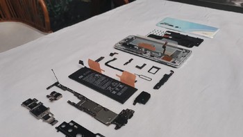 Ini dia tampilan dari jeroan yang ada pada Mi Note 10 Pro. Foto: detikINET/Aisyah Kamaliah