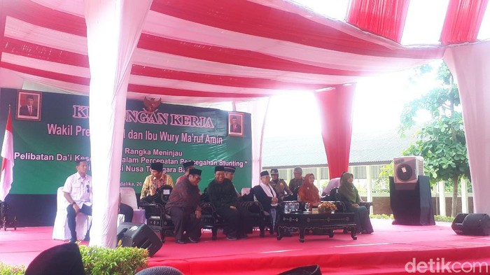 Wapres Maruf Amin di Kuta Mandalika