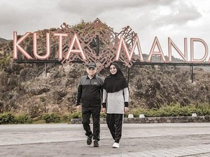 Saat Wapres Maruf Berolahraga di Mandalika Lombok