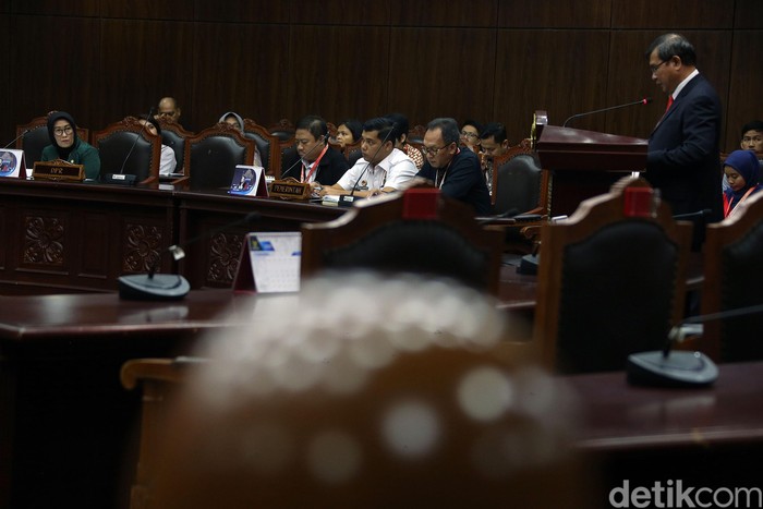 Sidang lanjutan uji materi UU dengan agenda mendengarkan keterangan dari perwakilan Pemerintah dan Komisi IX DPR RI digelar di Mahkamah Agung, Jakarta, Kamis (20/2/2020).