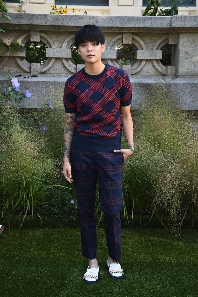 Amber personel F(x) alergi buah mangga yang membuatnya jadi gatal-gatal. Foto: Ilya S. Savenok/ Getty Images