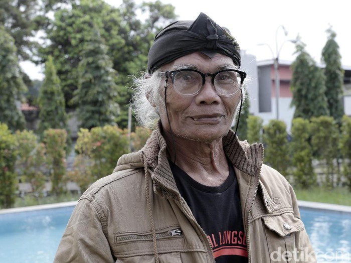Diding Boneng saat ditemui di kawasan Ceger.