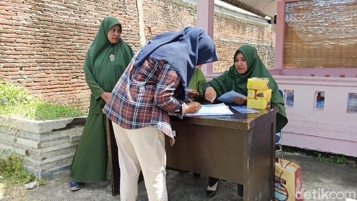 Pemotor kena razia busana di Banda Aceh (Agus Setyadi/detikcom)