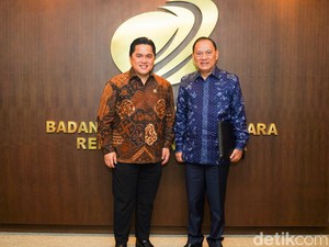 Erick Thohir Angkat Agus Martowardojo Jadi Komut PLN