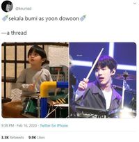 Gemas! Pose-pose Sekala Bumi Ini Mirip Dowoon 'DAY6'