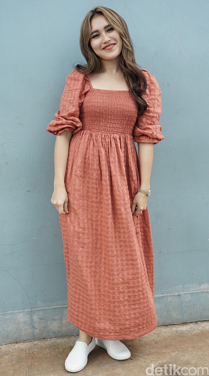 Ayu Ting Ting saat ditemui di TransTV