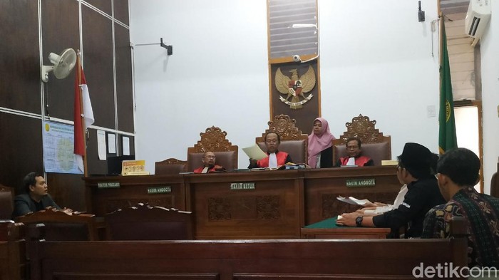 Sidang Gugatan Eks Caleg Gerindra (Ahmad Bil Wahid-detikcom)