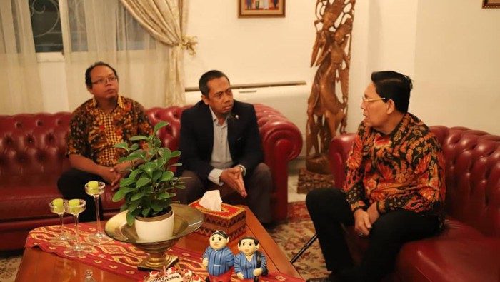 Dubes RI untuk Senegal Mansyur Pangeran bertemu perwakilan RI membahas proyek prestisius di Afrika