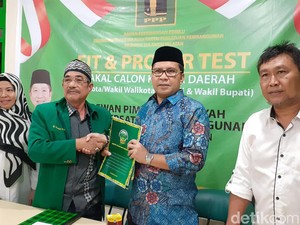 Usai Kantongi Rekomendasi NasDem, Danny Pomanto Daftar Fit and Proper Test PPP
