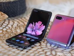 Terhipnotis Keindahan Galaxy Z Flip Mirror Purple