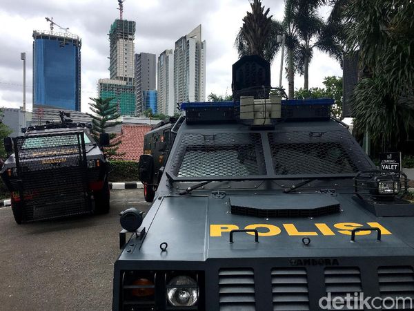 Rantis dan Baracuda Siap Kawal Pemain Persija Jakarta