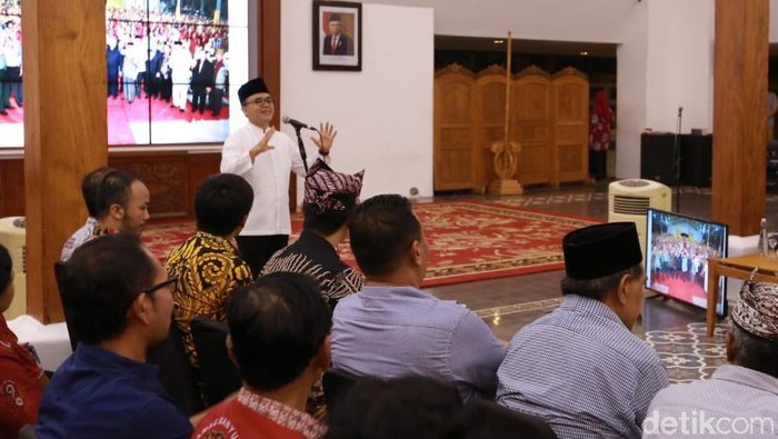 Bupati Anas Bertemu 93 Pendeta