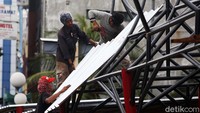 Nantinya tempat pedagang nasi kapau itu akan didesain rumah gadang dengan berkolaborasi gigi balang khas Betawi.