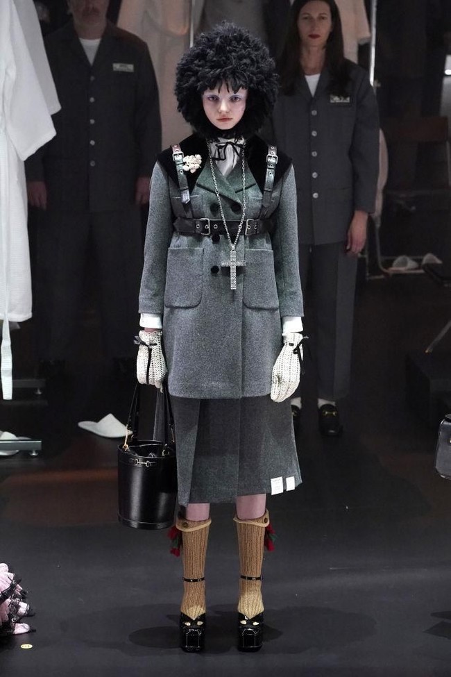 Fashion show Gucci menghadirkan koleksi ready to wear di Milan Fashion Week Fall 2020, Milan, Italia, Rabu [19/2/2020]. Photo by Pietro S. DAprano/Getty Images.