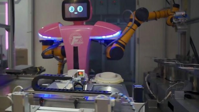 robot untuk virus corona