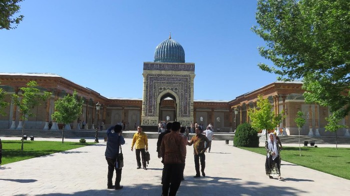 Salah satu sudut Kota Bukhara di Uzbekistan