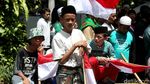 Remaja hingga Anak-anak Ikutan Aksi 212 di Kawasan Monas