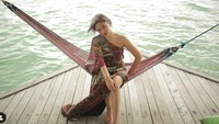Foto di hammock , bisa nih inspirasi foto liburan nanti. (marshanda99/Instagram)