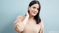 Alice Norin saat ditemui di Studio Trans TV, Kapten Tendean, Jakarta Selatan pada Kamis (20/2). Pool/Palevi S/detikFoto.