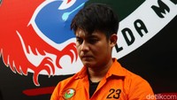 Aulia Farhan ditangkap polisi karena narkoba jenis sabut. Foto: Lamhot Aritonang