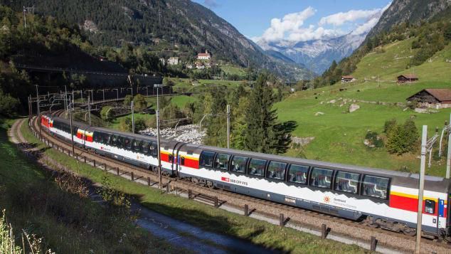 Gotthard Base Tunnel Swiss