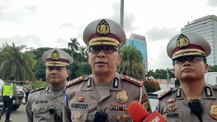 Dirlantas Polda Metro Jaya Kombes Sambodo Purnomo Condro