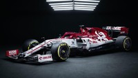5. Alfa Romeo Ferrari C39Tim yang sebelumnya dikenal nama Sauber ini sekarang menggunakan nama Alfa Romeo. Kimi Raikonen dipercaya menjadi joki mobil Alfa Romeo bersama dengan Antonio Giovinazzi.Foto: Autocar