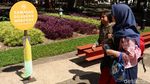 Asyik! Taman Balai Kota Bandung Kini Bebas Asap Rokok