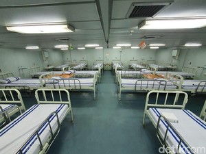 Penampakan Ruang Isolasi KRI Dr Soeharso, Disiapkan untuk Evakuasi 74 ABK