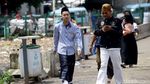 Massa Aksi 212 Mulai Tiba di Stasiun Tanah Abang