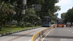 Bus TransJakarta Tetap Beroperasi di Tengah Aksi 212