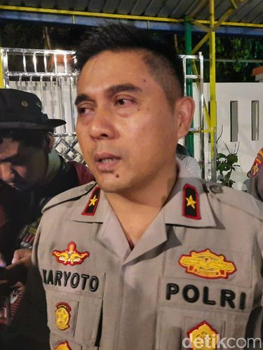 Wakapolda DIY Brigjen Karyoto di TKP Susur Sungai Sempor, Sleman, Jumat (22/2/2020)