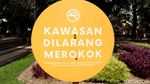 Asyik! Taman Balai Kota Bandung Kini Bebas Asap Rokok